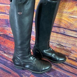 Horze Girls Tall Field Boots Size 4 EU 36